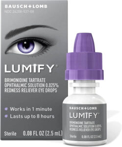 eye drop redness