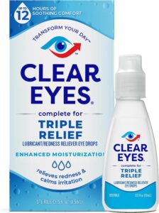 eye drop redness